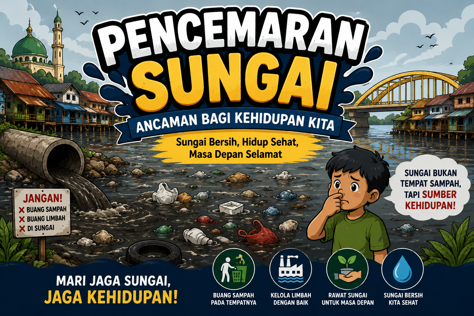 Video: Pencemaran Sungai